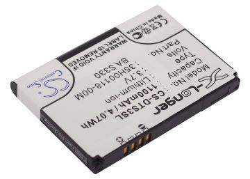 O2 XDA Guide Battery 35H00118-00M BA S330 - 1