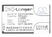 Kyocera S2151 S2150 Kona Coast Battery 5AAXBT062GEA SCP-50LBPS - 5