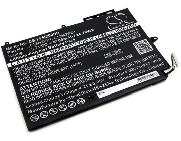 Picture of Battery for Lenovo Miix 3-1030 Miix 3 10 Miix 2 10 Miix 2 (p/n 1ICP4/83/103-2 C2-X1-d21)