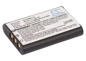 Battery for Sanyo Xacti VPC-E10 DMX-E10 DB-L70 DB-L70A - 1