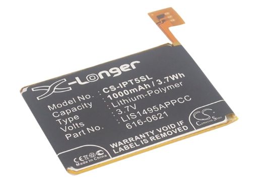 Replacement Battery for Apple iPod Touch 5th Gen (p/n 616-0621 A1421) - 1