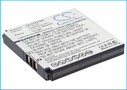 Alcatel OT-V212 OT-S218 Battery B-U81 CAB2001010C1 - 1