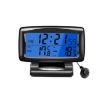 LCD Night Light Car Clock Automotive Electronics Dual Thermometer - 1