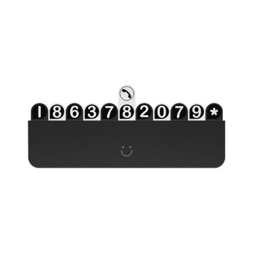 bbdd Temporary Parking License Plate Concealable Car Removal Number Plate - 1