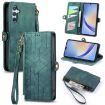 Samsung Galaxy A71 Geometric Zipper Wallet Leather Phone Case - 1