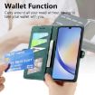 Samsung Galaxy A71 Geometric Zipper Wallet Leather Phone Case - 5