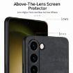 Samsung Galaxy S20 Vintage Leather PC Back Cover Phone Case - Black - 6