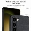 Samsung Galaxy S8 Vintage Leather PC Back Cover Phone Case - Black - 6