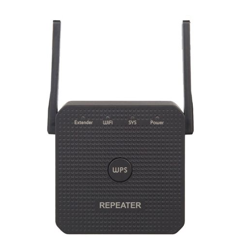 2.4G 300M Wifi Repeater Extender Amplifier with 1 LAN Port - US Plug - 1