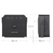 2.4G 300M Wifi Repeater Extender Amplifier with 1 LAN Port - US Plug - 3