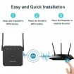 2.4G 300M Wifi Repeater Extender Amplifier with 1 LAN Port - US Plug - 5