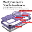 iPhone SE 2022/2020/8/7 MagSafe Metal Holder Frosted Translucent Phone Case - 3