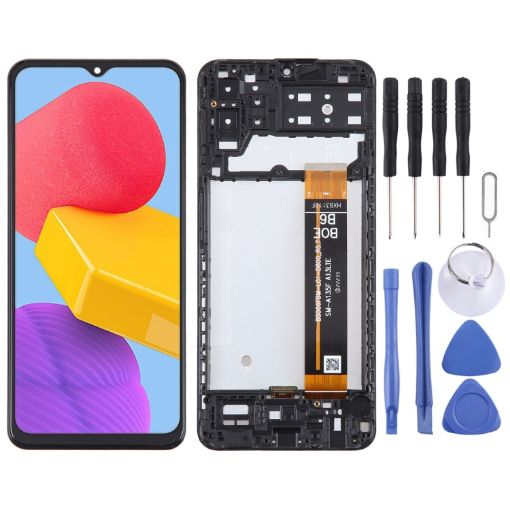 Samsung Galaxy M13 SM-M135F LCD Screen Digitizer Assembly with Frame - 1