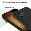 Motorola Moto G14 Liquid Silicone Shockproof Phone Case - Black - 4