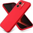 Motorola Edge 40 5G Red Silicone Shockproof Phone Case - 1