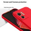 Motorola Edge 40 5G Red Silicone Shockproof Phone Case - 3