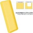 Motorola G Pure Yellow Silicone Shockproof Phone Case - 5