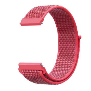 Picture of For Samsung Galaxy Watch 42mm Nylon Braided Watch Band (Hibiscus Pink)