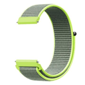 Picture of For Samsung Galaxy Watch 42mm Nylon Braided Watch Band (Bright Yellow)