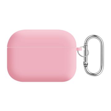 Picture of For AirPods Pro 2 PC Lining Silicone Bluetooth Earphone Protective Case (Pink)