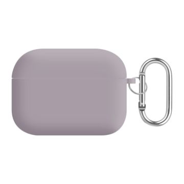 Picture of For AirPods 3 PC Lining Silicone Bluetooth Earphone Protective Case (Pebble Grey)