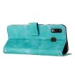 Samsung Galaxy A40 Dream Triangle Leather Phone Case - Green - 4
