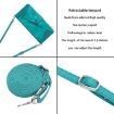 Samsung Galaxy M31 Green Leather Phone Case with Long Lanyard - 5