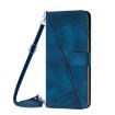 Samsung Galaxy M31 Leather Phone Case with Lanyard - Blue - 2