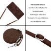 Samsung Galaxy M51 Leather Phone Case with Lanyard - Brown - 5
