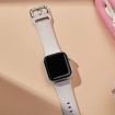 Apple Watch SE 40mm Silicone Watch Band - Starlight - 4