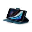 Blue Leather RFID Anti-theft Phone Case for iPhone SE 2022/SE 2020/6/7/8 - 5