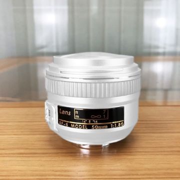 DF DSLR Camera Non-Working Fake Dummy Lens Model - White - 1