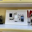 iPhone 4 Dummy 3D Mobile Phone Photo Frame - White - 3