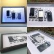 iPhone 4 Dummy 3D Mobile Phone Photo Frame - White - 4