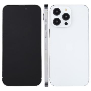 iPhone 14 Pro Max Black Screen Dummy Display Model Silver - 1