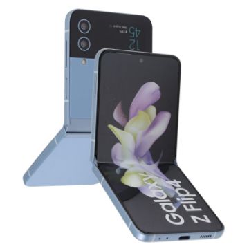 Samsung Galaxy Z Flip4 Blue Dummy Display Model - 1