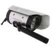 Solar Powered Dummy Camera with Flashing Red LED Light - 2