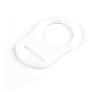 Dummy Pacifier Holder Clip Adapter Ring Button Style Adapter - 1