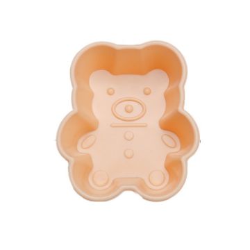 Creative DIY Silicone Cake Cup Muffin Cup Baking Mold - Bear Style - 1