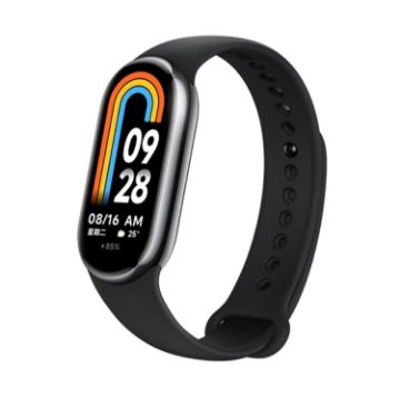 Xiaomi Mi Band 8 Smart Watch - 1.62" AMOLED Screen - Black - 1