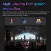 S30 Android HD Portable WiFi Projector - EU Plug (Black) - 3