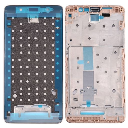 Gold Front Housing LCD Frame Bezel Plate for Xiaomi Redmi Note 3 - 1
