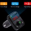 X3 Wireless 5.0 Handsfree Car Kit FM Audio Receiver Transmitter - 4