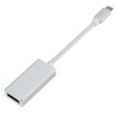 USB-C to DP Female HD Converter, 12cm - Silver - 1