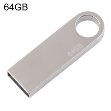 64GB Metal USB 2.0 Flash Disk - Fast Data Transfer & Durable Metal Design - 1