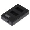 LCD Screen Dual Batteries Charger for GoPro HERO3+ /3 - 2