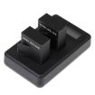 LCD Screen Dual Batteries Charger for GoPro HERO3+ /3 - 4