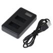 LCD Screen Dual Batteries Charger for GoPro HERO3+ /3 - 5