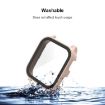 Garmin Venu Sq2 PC + 9H Tempered Glass Protective Case - Ivory White - 4