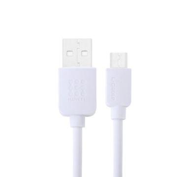 HAWEEL 2m Micro USB to USB Data Sync Cable - White - 1